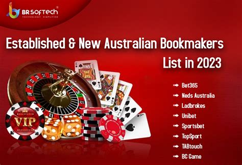 list of online bookmakers australia